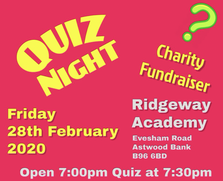 February Quiz @Ridgeway Academy, Astwood Bank