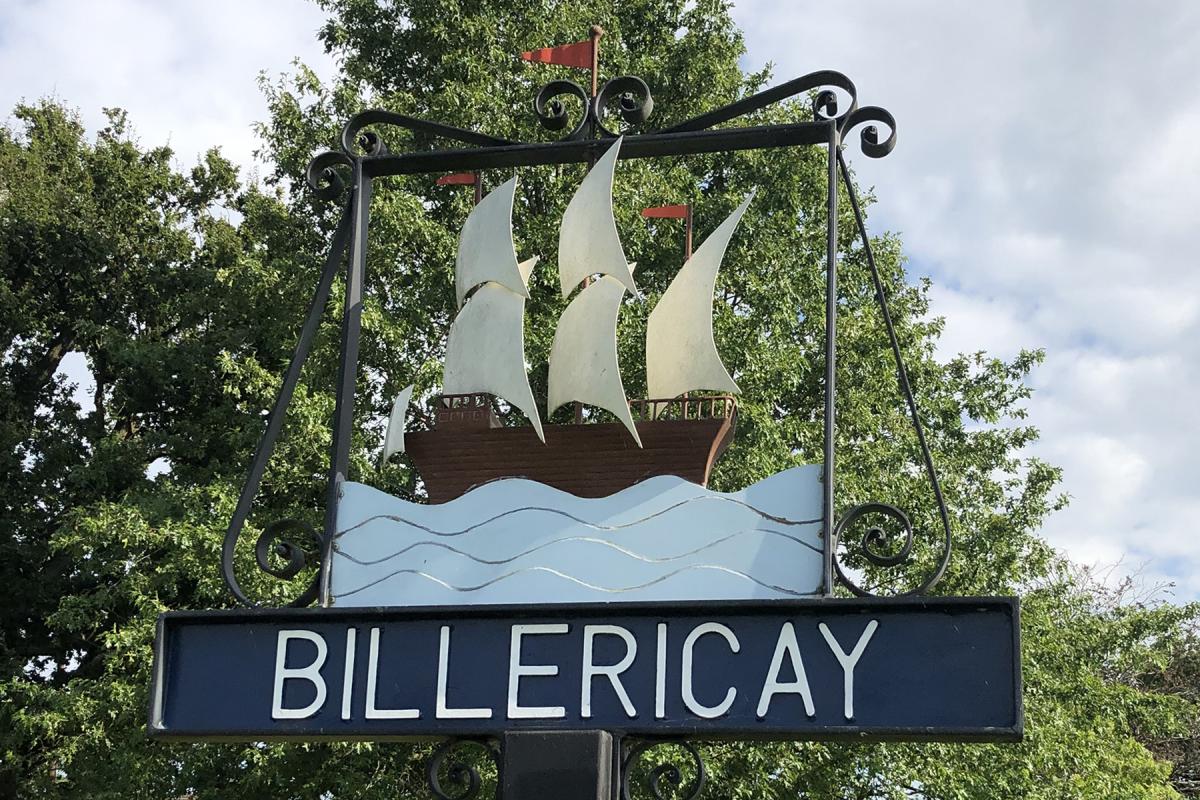 Signs to Billericay