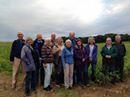 Taking a breather on the Nailsworth Rotary Club country walk.