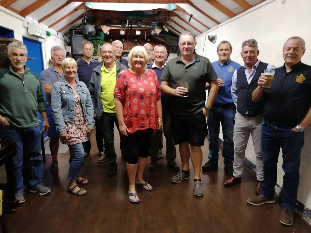 Rotary yearly skittles competition - Helston Cober Valley vs Helston Lizard