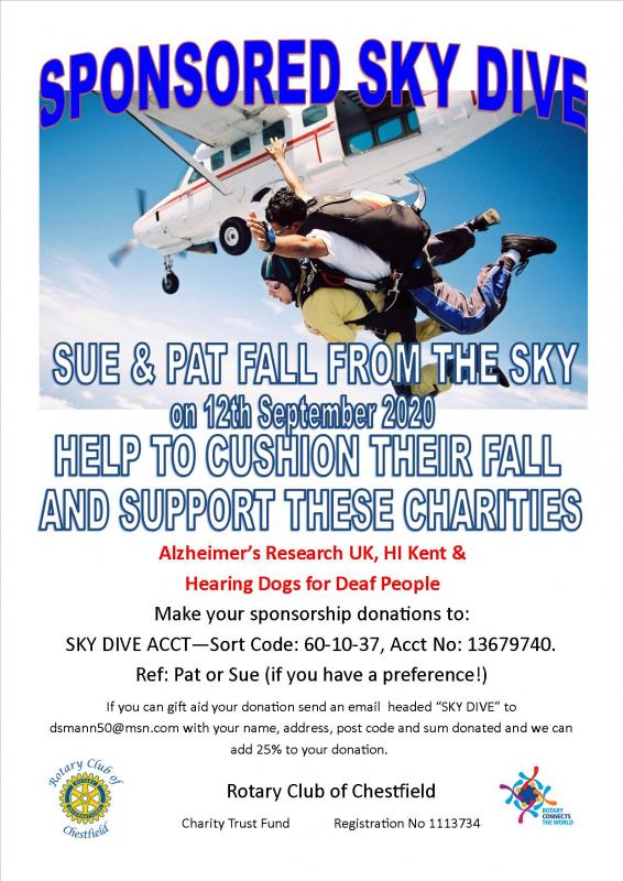 Sponsored Charity Sky Dive! - THEY DID IT! - 