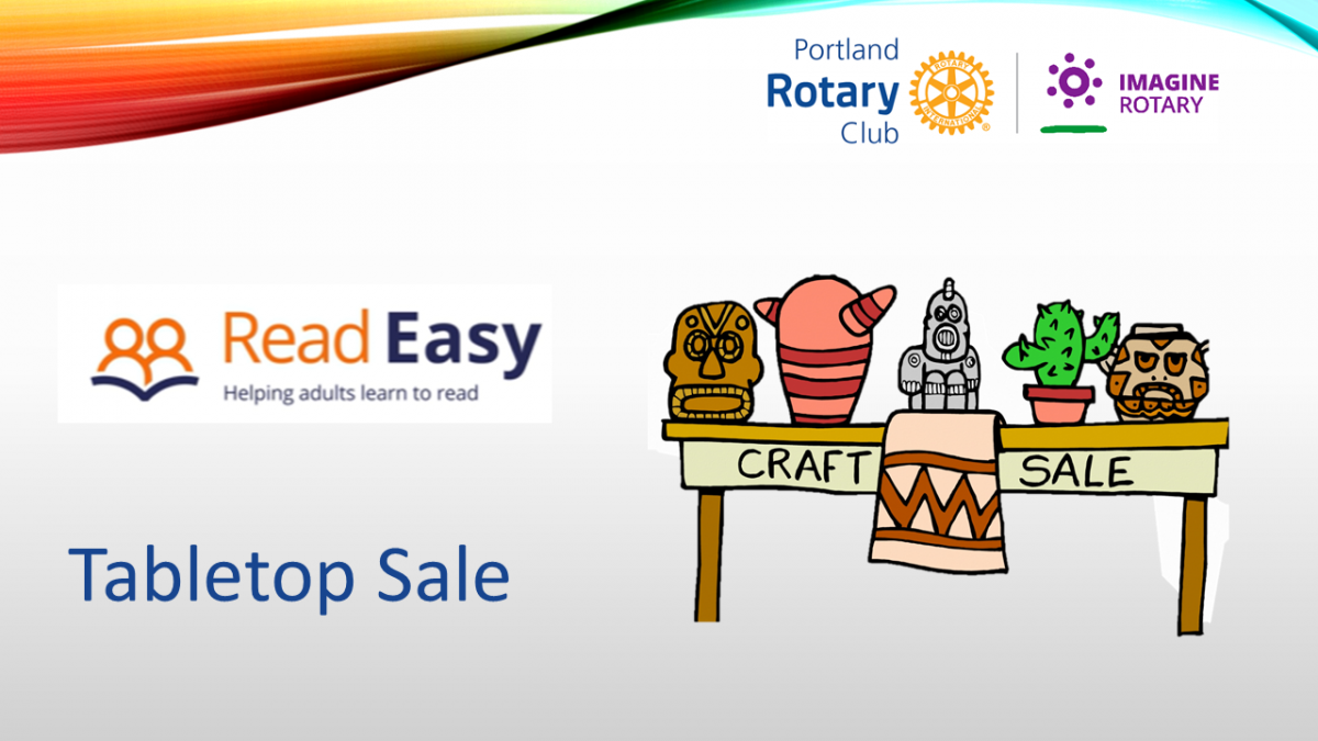 Table Top Sale Island & Royal Manor of Portland, The Rotary
