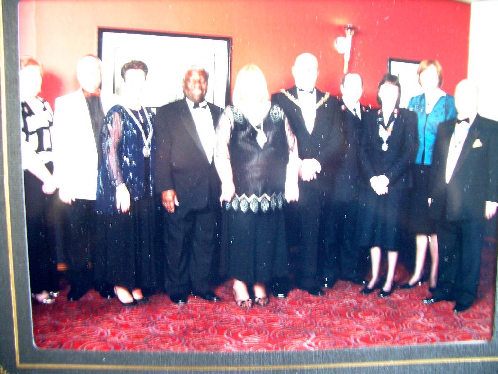 Soroptimist Dinner 2008 - Officials and guests at the 2008 Soroptimisit Dinner.