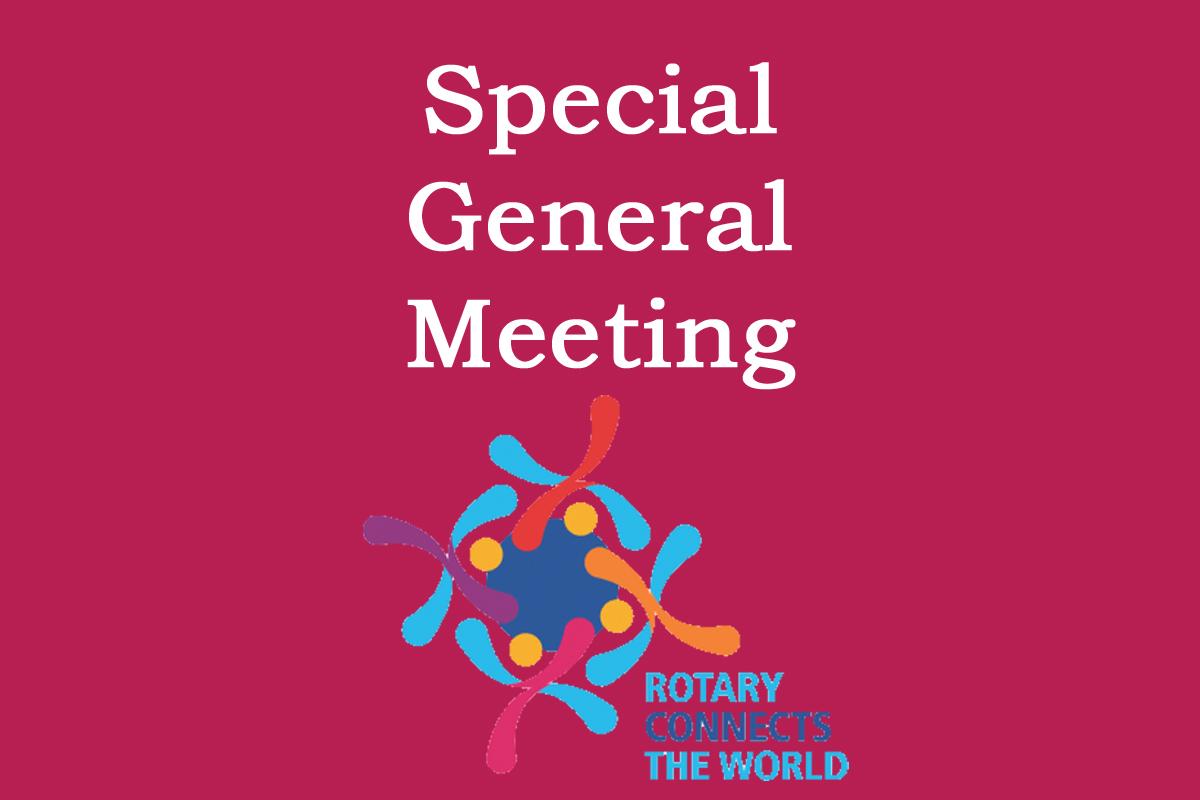 Special General Meeting