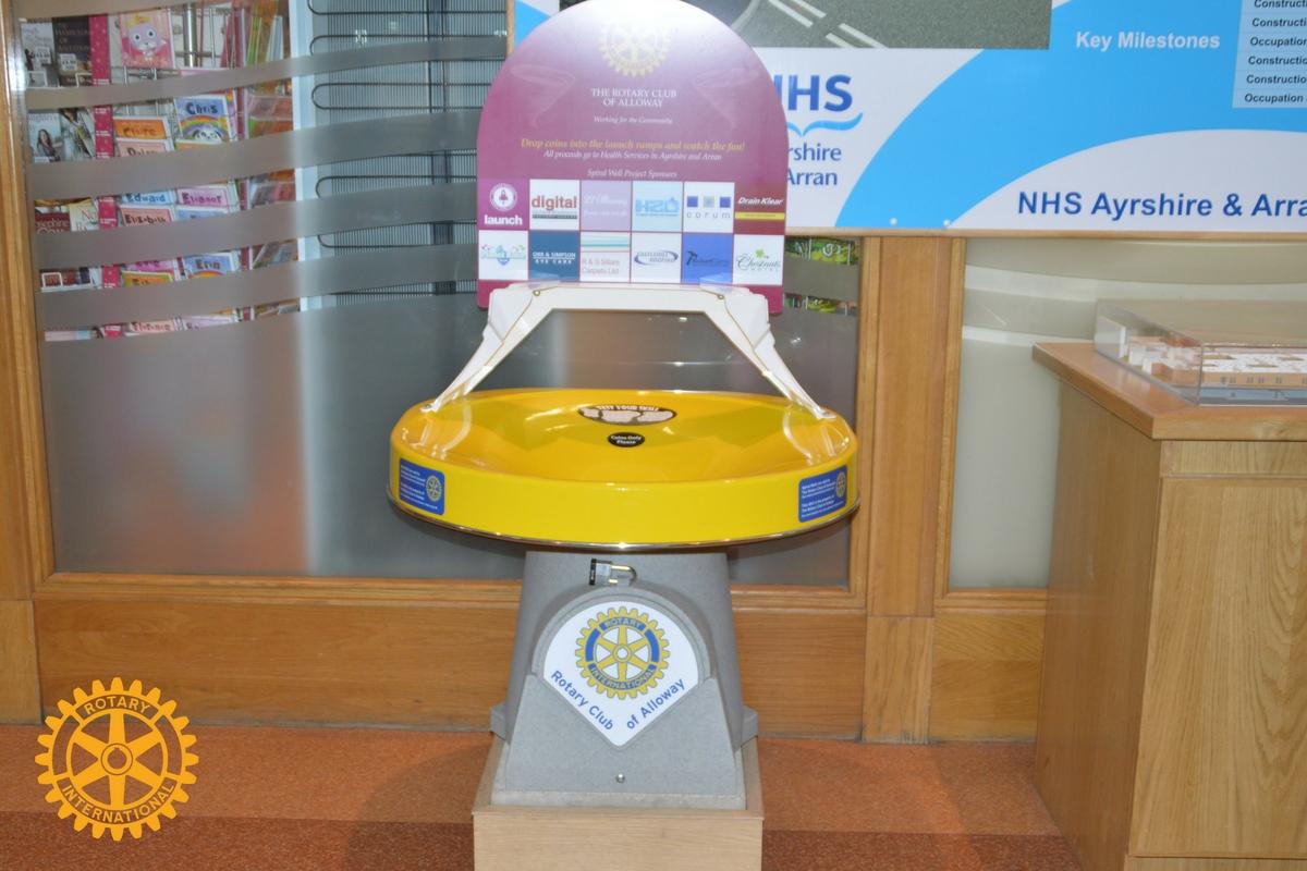 Spiral Rotary Well at Ayr Hospital