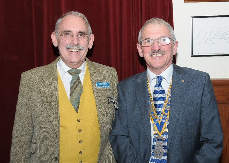 Squadron Leader John Gilbert & President Donald Crawford