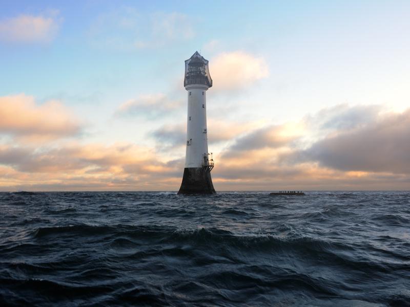 Sunrise at Bell Rock, a picture by Ian Cowe