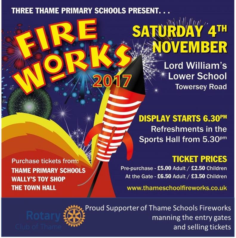 Thame Fireworks 2017