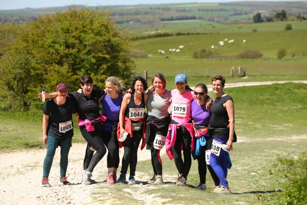 Entrants pictured from a previous year's Three Forts Challenge, run around the Downs. This year's event held on 23 May 2021 will only have 300 instead of the usual 600 plus taking part due to Covid-19. The event has male and female runners.