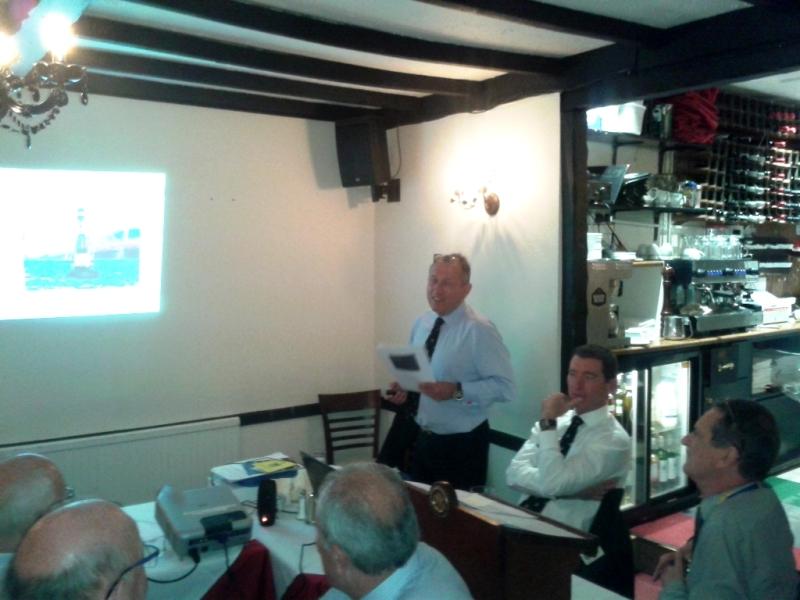 Ambassadors of Trinity House give an informative talk.