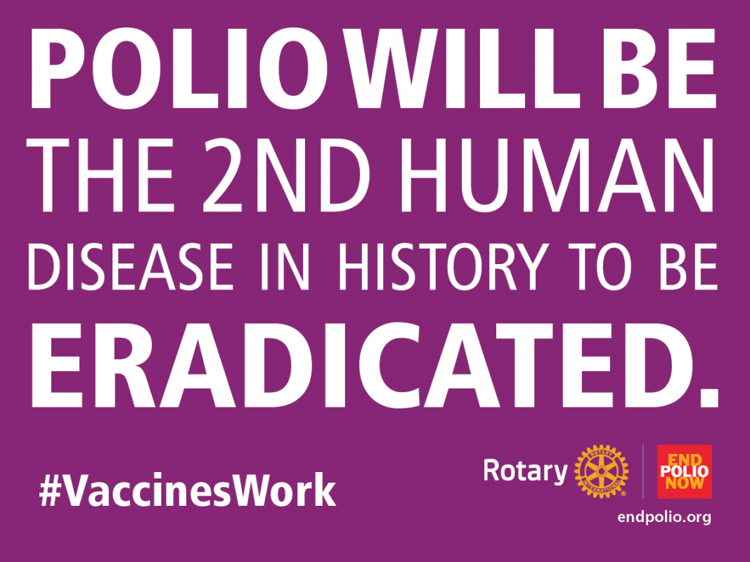 Eradicating polio, Rotary Voices