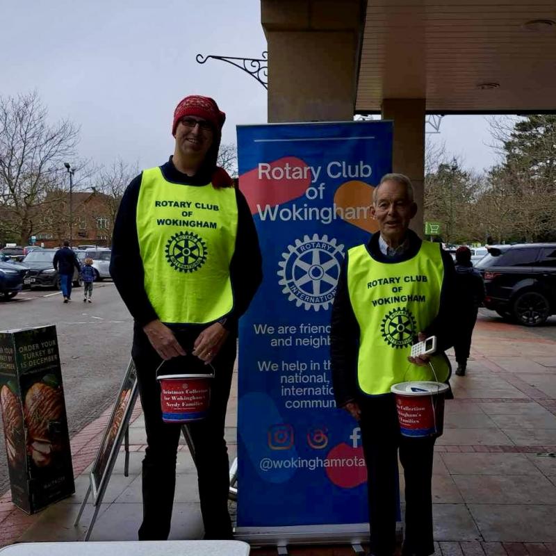 James B and Nick C-W outside Waitrose 16/12/2023

Photo c/o Ian Hydon