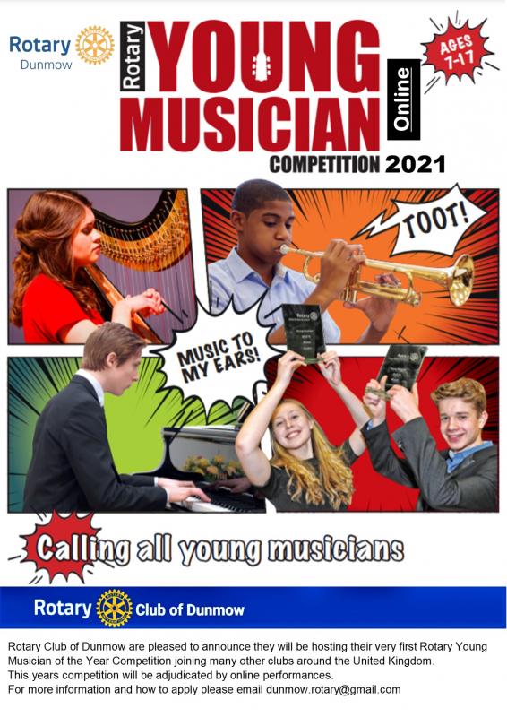 Dunmow Young Musician Poster