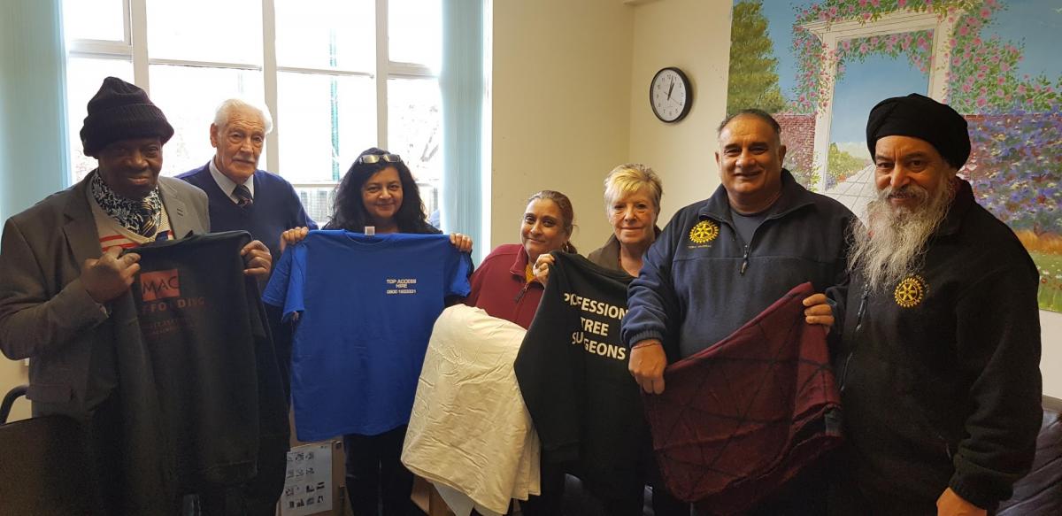 Delivering at The Bethnal Green Methodist church