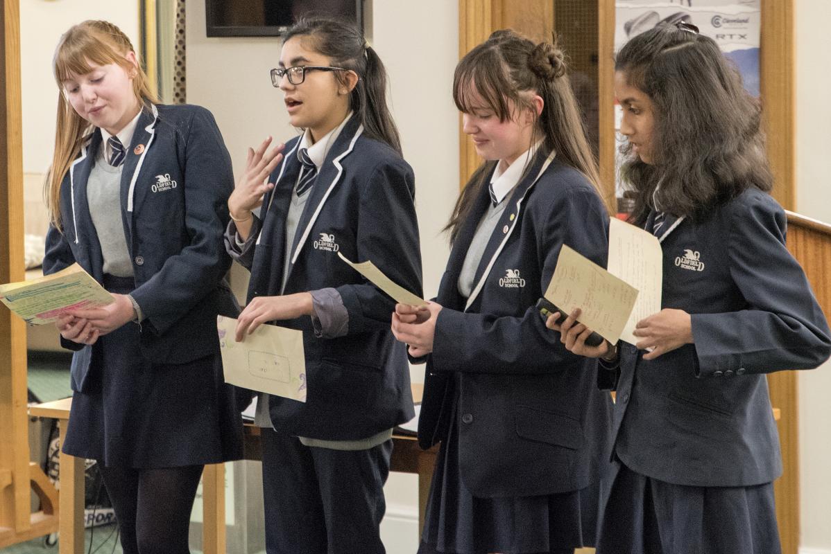 Our successful Youth Enterprise competition, run with local schools