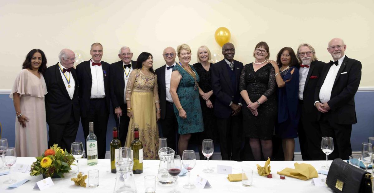 Members at the Gala Dinner