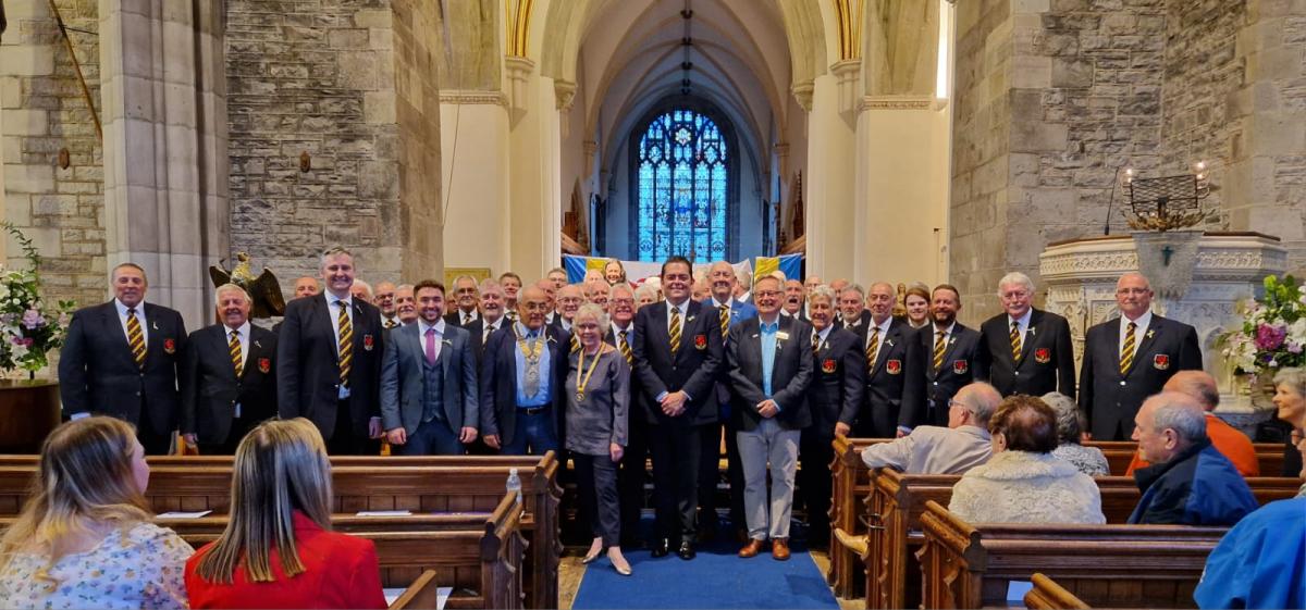 Treorchy Male Choir Saturday 29 July in St Mary's Priory Church