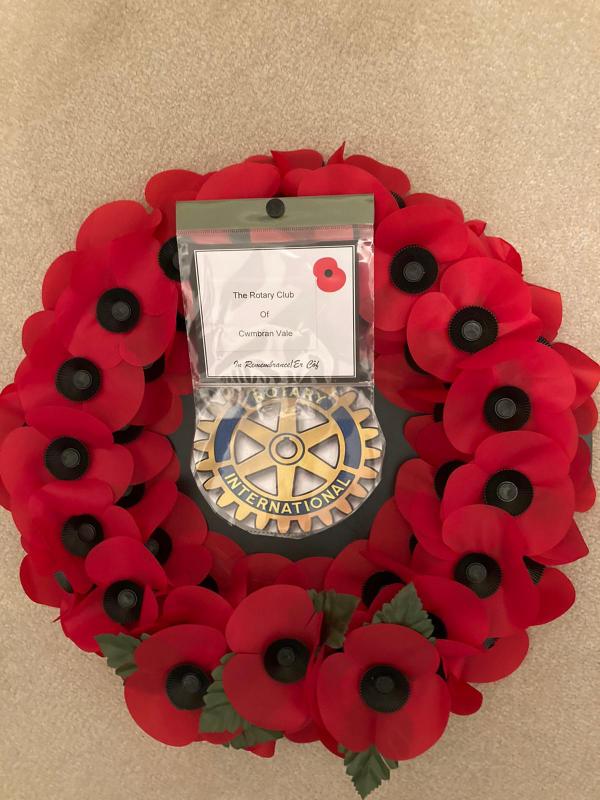Remembrance Sunday 13 November 2022 - Remembrance Sunday Parade and laying of wreaths includlng a wreath from the RC of Cwmbran Vale  