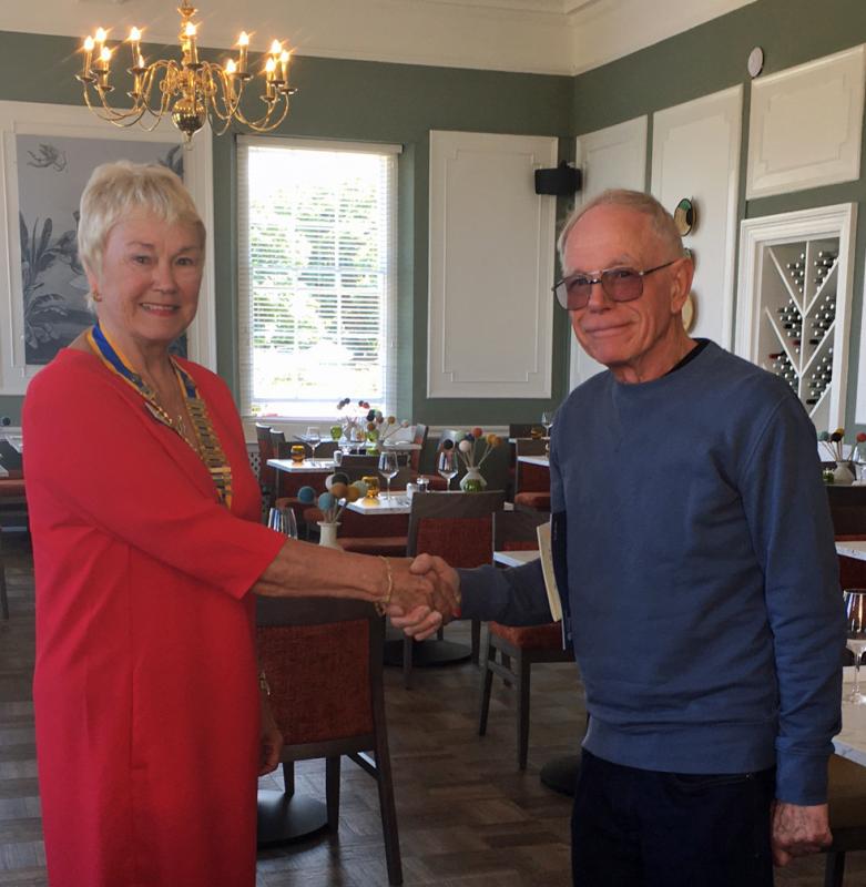 Club News 2021 - 2022 - Bob and Margaret Notman are welcomed as new members