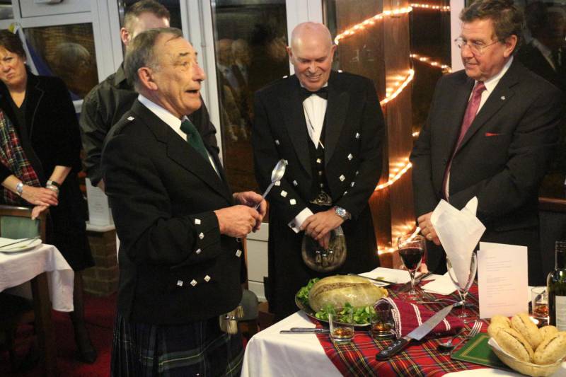 Burns Night Supper at Whiteleaf Golf Club Saturday 25th January 2014