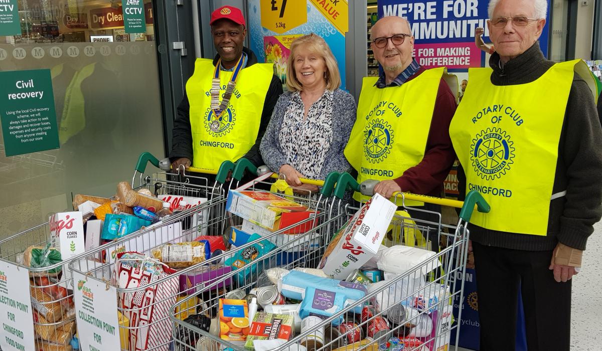 Food Collection for Chingford Food bank ( Eat or Heat Charity )