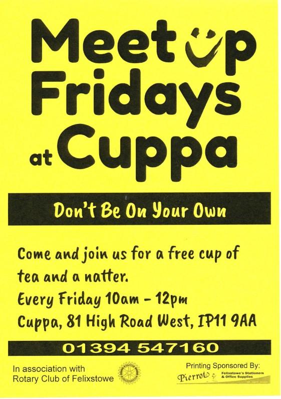 Meetup Fridays, Cuppa