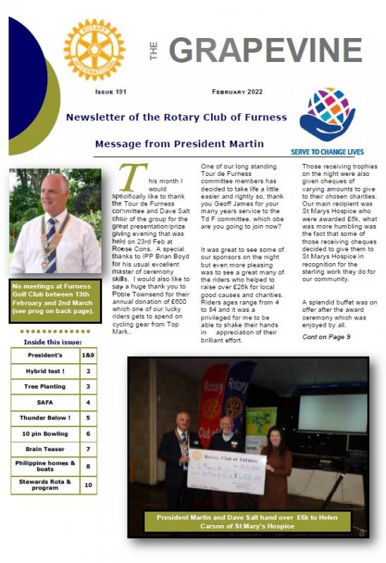 February issue of Grapevine FP