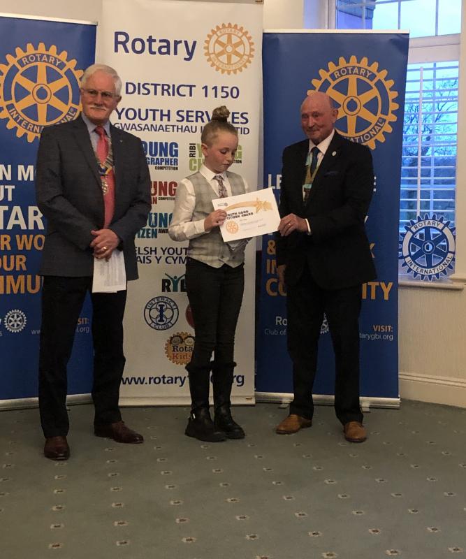 Area Rotary Awards to Young Citizens 26 April 2023 - 