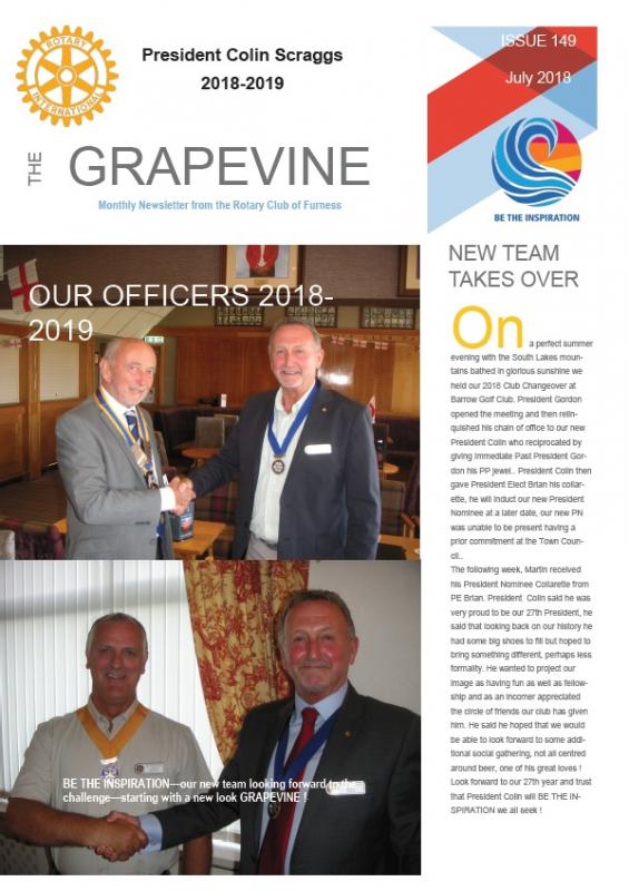 Grapevine Front Page July 2018