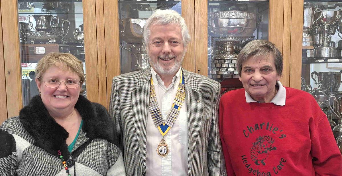 Pauline,Mike and Barry.