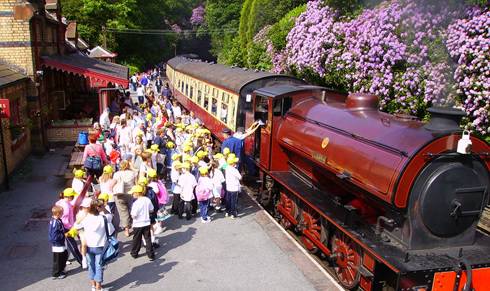 Kids Out at Haverthwaite Railway