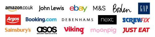 Some of the retailers supporting easyfundraising