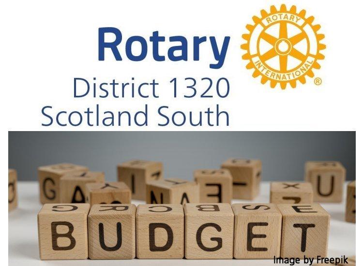 Draft Budget 202425 Rotary Scotland South