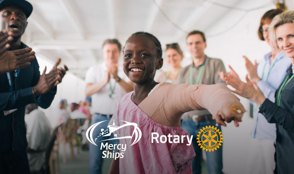 Rotary Foundation Global Grant for Mercy Ships - A record breaking Rotary Foundation Global Grant for Mercy Ships
