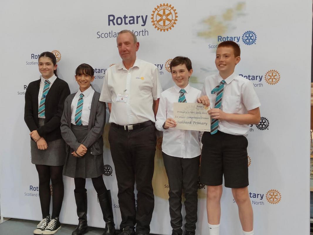 Oakbank Primary School Winners of the Primary School Quiz Final