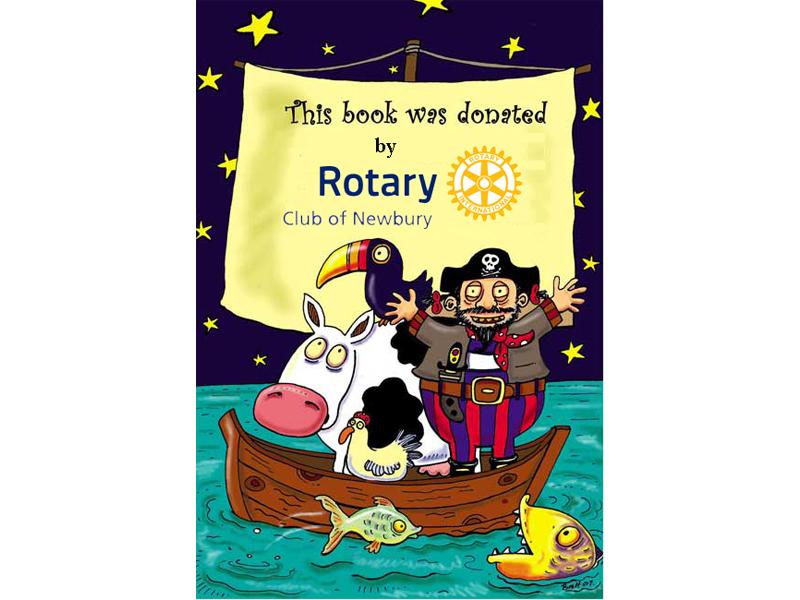 Child Literacy Projects - Newbury Rotary Bookplate