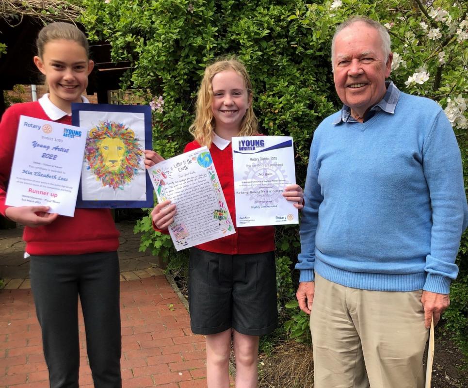 Rotary Young Artists and Young Writer Competitions 2022 - 