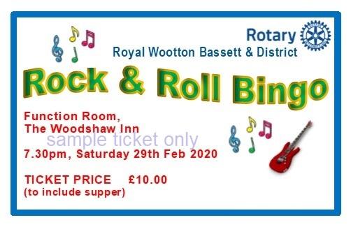 Sat 29th Feb - Rock & Roll Bingo