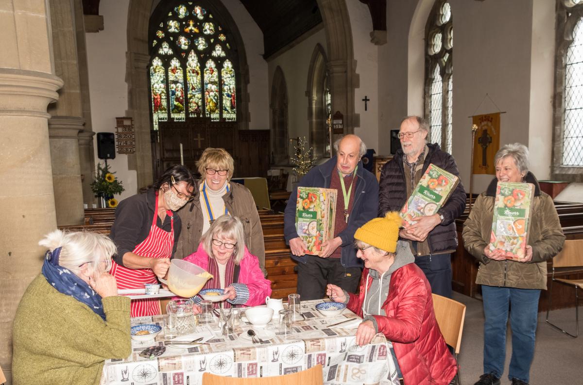 Members at St Matthews Church