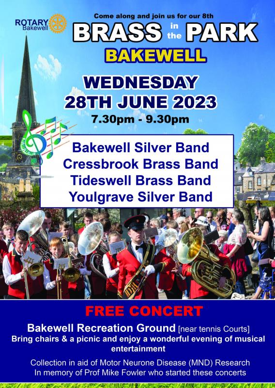Brass in the park poster