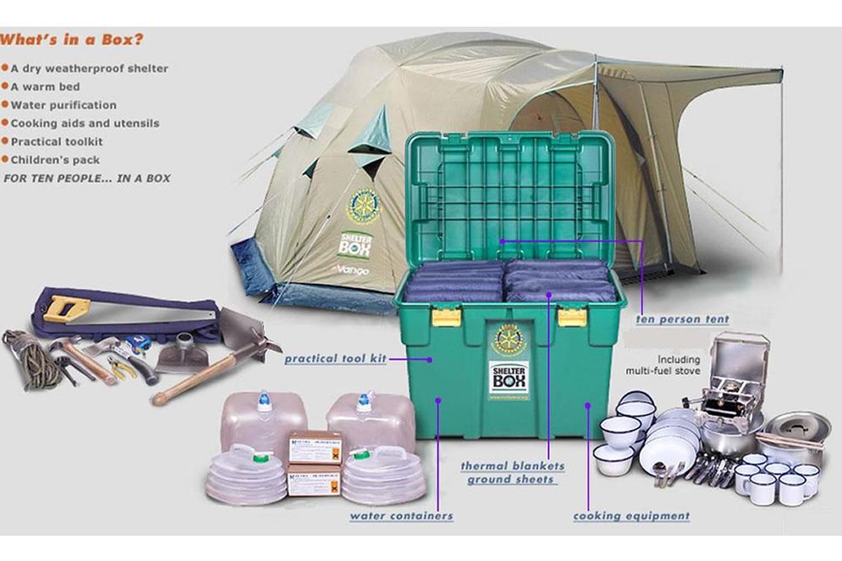 Sun Lakes Rotary Club urges support for Shelter Box