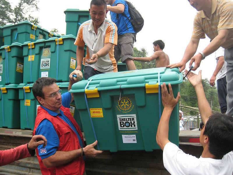 ShelterBox - a first responder for those made homeless around the world