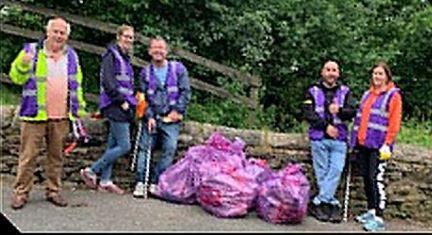 Our first project - Litter Picking in Horton Grange Park