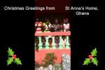 Christmas Greetings from St Anna's Home, Ghana