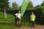 The start point at Charlton Farm Children's Hospice, Wraxall, Bristol