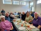 Some of the happy people enjoying the tea party