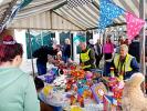 The rotary stall at Jedburgh Seasonal Market
Image by Victuallers, CC BY-SA 4.0 <https://creativecommons.org/licenses/by-sa/4.0>, via Wikimedia Commons