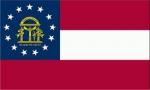 Flag of Georgia, USA