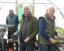 Pricking out plants in the poly tunnel