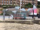 The 'Fin the Fish' installation  at Scarborough